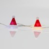 2M/20LED Battery Powered Santa Hat Shaped Led Fairy String Lights