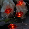 Romantic Sexy Lip Shaped Led Fairy String Lights 20 pcs Warm White Micro Rice Lights