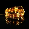10M 100Led Waterproof Remote Control Battery Copper Wire String Lights 