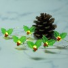 Decorative Christmas Leaf Shaped 20 Warm White Led String Lights