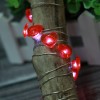 Romance Heart Shaped Led String Lights 20 pcs Warm White Lights for Valentine's Day Decoration