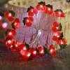 Carnival Decoration Fruit Lights Cherry Shaped Led String Lights 3AA Battery Operated with Remote Control