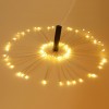 3AA Waterproof Battery Box Operated Led Fireworks String Lights wirh Remote and Timer Function