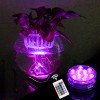 Remote Controlled 16 Colors Changing Submersible Led Puck Lights