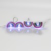 Indoor Decoration Colorful Rainbow Shaped Led Fairy Light String 20Led Micro Rice Lights 