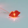Romantic Sexy Lip Shaped Led Fairy String Lights 20 pcs Warm White Micro Rice Lights