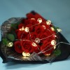 Valentine's Day Special Diamond Shaped Led String Lights 20 pcs Warm White Lights