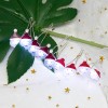 Christmas Themed Led String Lights Battery Operated Lights with Santa Claus Head Shaped