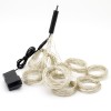 DC Adapter Powered 10 Strands 2M 200Leds Cascade Led String Lights for Garden Patio Decoration