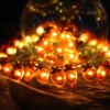 20 Warm White Lights Strawberry Shaped Led String Lights for Holiday Decoration