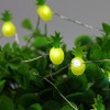 Remote Controlled 3AA Battery Powered Tiny Pineapple Shaped 20 Warm White Led String Lights