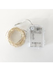 16.4ft 50 LEDs Fairy Lights Battery Operated for Festival, Christmas Decoration
