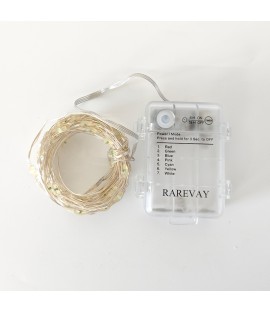 16.4ft 50 LEDs Fairy Lights Battery Operated for Festival, Christmas Decoration