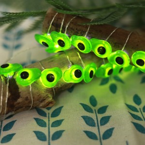 Battery Operated Led String Lights 20 pcs Avocado Shaped Warm White Lights