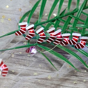Battery Operated 2M-20Leds Xmas Socks Style Led Fairy Lights