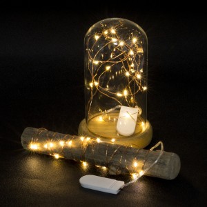 Micro Rice Lights Led Fairy String Lights CR2032 Battery Operated 20Leds Lights