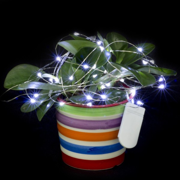 Micro Rice Lights Led Fairy String Lights CR2032 Battery Operated 20Leds Lights